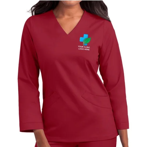 Women's Full Sleeves Scrub Top